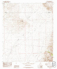 Dwyer SE New Mexico Historical topographic map, 1:24000 scale, 7.5 X 7.5 Minute, Year 1985