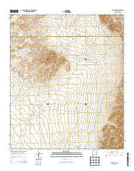 Dwyer SE New Mexico Historical topographic map, 1:24000 scale, 7.5 X 7.5 Minute, Year 2013