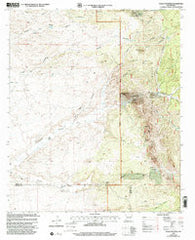Eagle Eye Peak New Mexico Historical topographic map, 1:24000 scale, 7.5 X 7.5 Minute, Year 1999