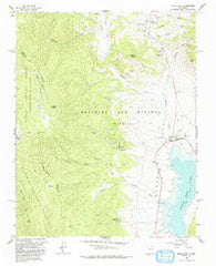 Eagle Nest New Mexico Historical topographic map, 1:24000 scale, 7.5 X 7.5 Minute, Year 1963
