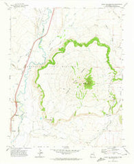 Eagle Tail Mountain New Mexico Historical topographic map, 1:24000 scale, 7.5 X 7.5 Minute, Year 1971