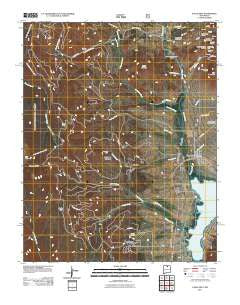Eagle Nest New Mexico Historical topographic map, 1:24000 scale, 7.5 X 7.5 Minute, Year 2011