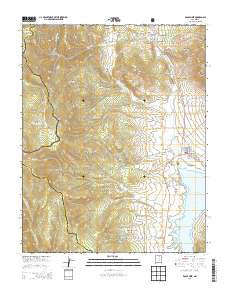 Eagle Nest New Mexico Current topographic map, 1:24000 scale, 7.5 X 7.5 Minute, Year 2013