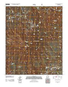 Eagle Peak New Mexico Historical topographic map, 1:24000 scale, 7.5 X 7.5 Minute, Year 2011
