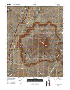 Eagle Tail Mountain New Mexico Historical topographic map, 1:24000 scale, 7.5 X 7.5 Minute, Year 2010