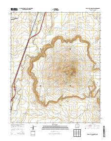 Eagle Tail Mountain New Mexico Current topographic map, 1:24000 scale, 7.5 X 7.5 Minute, Year 2013