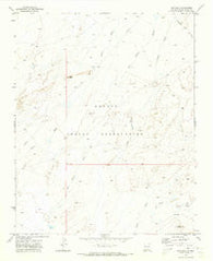 Ear Rock New Mexico Historical topographic map, 1:24000 scale, 7.5 X 7.5 Minute, Year 1970