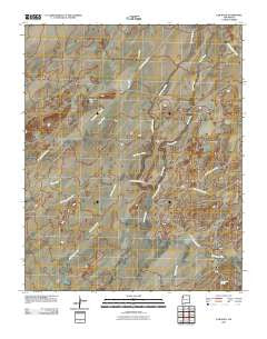 Ear Rock New Mexico Historical topographic map, 1:24000 scale, 7.5 X 7.5 Minute, Year 2010