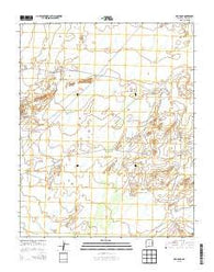 Ear Rock New Mexico Historical topographic map, 1:24000 scale, 7.5 X 7.5 Minute, Year 2013