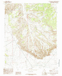 East Kutz Canyon New Mexico Historical topographic map, 1:24000 scale, 7.5 X 7.5 Minute, Year 1985