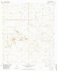 East Lake New Mexico Historical topographic map, 1:24000 scale, 7.5 X 7.5 Minute, Year 1984