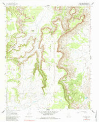 East Mesa New Mexico Historical topographic map, 1:24000 scale, 7.5 X 7.5 Minute, Year 1961