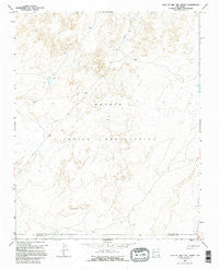 East Of Grey Hill Spring New Mexico Historical topographic map, 1:24000 scale, 7.5 X 7.5 Minute, Year 1966