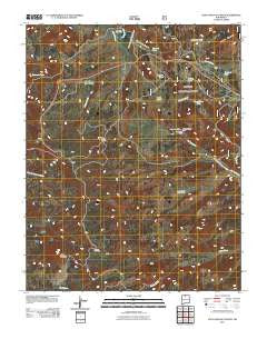 East Gavilan Canyon New Mexico Historical topographic map, 1:24000 scale, 7.5 X 7.5 Minute, Year 2011