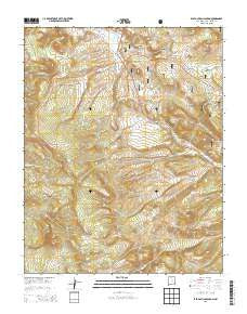 East Gavilan Canyon New Mexico Current topographic map, 1:24000 scale, 7.5 X 7.5 Minute, Year 2013