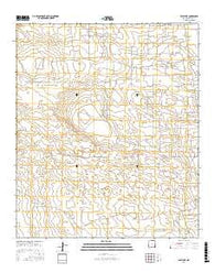 East Lake New Mexico Current topographic map, 1:24000 scale, 7.5 X 7.5 Minute, Year 2017