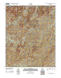 East of Grey Hill Spring New Mexico Historical topographic map, 1:24000 scale, 7.5 X 7.5 Minute, Year 2010