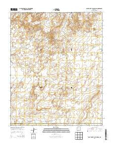 East of Grey Hill Spring New Mexico Historical topographic map, 1:24000 scale, 7.5 X 7.5 Minute, Year 2013