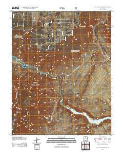 Echo Amphitheater New Mexico Historical topographic map, 1:24000 scale, 7.5 X 7.5 Minute, Year 2011