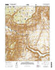 Echo Amphitheater New Mexico Current topographic map, 1:24000 scale, 7.5 X 7.5 Minute, Year 2017