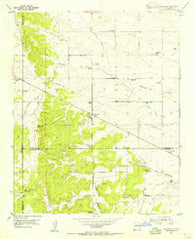 Edgewood New Mexico Historical topographic map, 1:24000 scale, 7.5 X 7.5 Minute, Year 1954