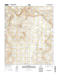 Eighteenmile Hill New Mexico Historical topographic map, 1:24000 scale, 7.5 X 7.5 Minute, Year 2013