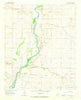Eightmile Draw New Mexico Historical topographic map, 1:24000 scale, 7.5 X 7.5 Minute, Year 1962