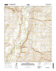 Eightmile Draw New Mexico Current topographic map, 1:24000 scale, 7.5 X 7.5 Minute, Year 2017