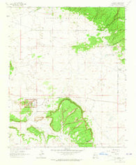 El Morro New Mexico Historical topographic map, 1:24000 scale, 7.5 X 7.5 Minute, Year 1963