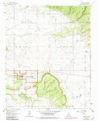 El Morro New Mexico Historical topographic map, 1:24000 scale, 7.5 X 7.5 Minute, Year 1963