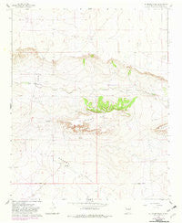 El Morro Mesa New Mexico Historical topographic map, 1:24000 scale, 7.5 X 7.5 Minute, Year 1966