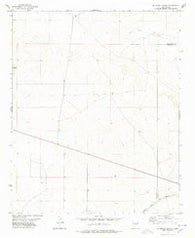 El Morro Ranch New Mexico Historical topographic map, 1:24000 scale, 7.5 X 7.5 Minute, Year 1978