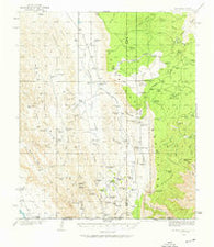 El Paso Gap New Mexico Historical topographic map, 1:62500 scale, 15 X 15 Minute, Year 1935