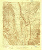 El Paso Gap New Mexico Historical topographic map, 1:48000 scale, 15 X 15 Minute, Year 1936