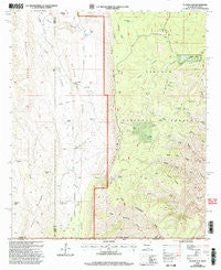 El Paso Gap New Mexico Historical topographic map, 1:24000 scale, 7.5 X 7.5 Minute, Year 2001