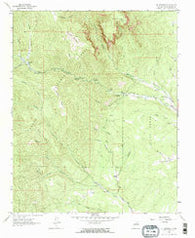 El Porvenir New Mexico Historical topographic map, 1:24000 scale, 7.5 X 7.5 Minute, Year 1961