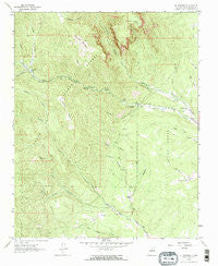 El Porvenir New Mexico Historical topographic map, 1:24000 scale, 7.5 X 7.5 Minute, Year 1961