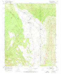 El Rito New Mexico Historical topographic map, 1:24000 scale, 7.5 X 7.5 Minute, Year 1953