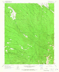 El Valle New Mexico Historical topographic map, 1:24000 scale, 7.5 X 7.5 Minute, Year 1964
