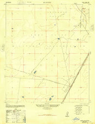 El Wood New Mexico Historical topographic map, 1:24000 scale, 7.5 X 7.5 Minute, Year 1948