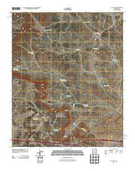 El Cabo New Mexico Historical topographic map, 1:24000 scale, 7.5 X 7.5 Minute, Year 2010