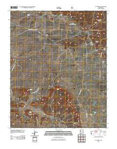 El Morro New Mexico Historical topographic map, 1:24000 scale, 7.5 X 7.5 Minute, Year 2011