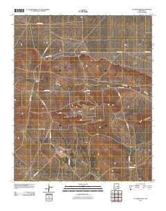 El Morro Mesa New Mexico Historical topographic map, 1:24000 scale, 7.5 X 7.5 Minute, Year 2010