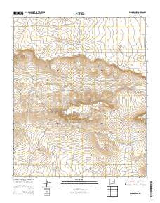 El Morro Mesa New Mexico Historical topographic map, 1:24000 scale, 7.5 X 7.5 Minute, Year 2013