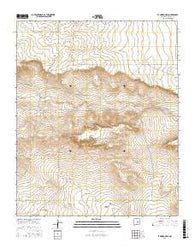El Morro Mesa New Mexico Current topographic map, 1:24000 scale, 7.5 X 7.5 Minute, Year 2017