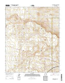 El Morro Ranch New Mexico Historical topographic map, 1:24000 scale, 7.5 X 7.5 Minute, Year 2013