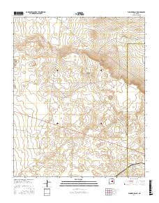El Morro Ranch New Mexico Current topographic map, 1:24000 scale, 7.5 X 7.5 Minute, Year 2017