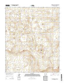El Morro Ranch NW New Mexico Historical topographic map, 1:24000 scale, 7.5 X 7.5 Minute, Year 2013
