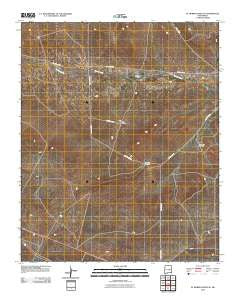El Morro Ranch SE New Mexico Historical topographic map, 1:24000 scale, 7.5 X 7.5 Minute, Year 2010
