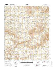 El Morro Ranch SE New Mexico Current topographic map, 1:24000 scale, 7.5 X 7.5 Minute, Year 2017